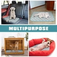 thumbnail image 4 of L Almohadilla para Dormir de enfriamiento para Mascotas Azul, Almohadilla para Perros, Almohadilla para Gatos, Funda para Cama, Almohadilla de Hielo de Seda fría, Almohadilla de enfriamiento, 4 of 5