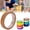 B1_Brown 1cmx20m, variant on WUXIAB Writable Masking Tape,Drafting Paper Tape,Diy Decorating Tape,Professional Marking Tape,Vibrant Marking Tape,Colored Masking Tape for Painting 8mm x 20m,Multipurpose DIY Craft Tape