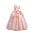 thumbnail image 5 of TBWNWG Girls Dress for Everyday Wear with Classic Tutu Long Gown for 5–16 Years – for Parties Pageants Weddings and Performances,Sizes 7-8 Years, 5 of 8
