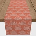 thumbnail image 3 of Creative Products Pink Sun Pattern 16 x 72 Cotton Twill Table Runner, 3 of 3