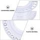 thumbnail image 3 of Organizador de brochas de maquillaje transparente, 3 of 6