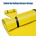 thumbnail image 4 of Resenkos Outroad Floating Water Pad Mat, Floating Island Pad,3-Layer Relaxing Tear-proof Water Mat-Yellow, 4 of 11