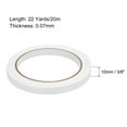 thumbnail image 2 of Uxcell 3/8 Inch x 22 Yards Double-Sided Tape Adhesive Tape for DIY Craft, 6 Pack, 2 of 6