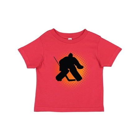 

Inktastic Ice Hockey Goalie Sports Gift Toddler Boy or Toddler Girl T-Shirt