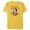 Yellow, variant on Disney Princess Snow White and Animal Friends Sweet-Natured - Short Sleeve Blended T-Shirt for Adults - Customized-Yellow