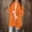 Orange, variant on WXLWZYWL Halloween Cardigan for Women Plus Size Long Open Front Cardigans Halloween Pumpkin Pattern Cardigan Bat Cardigan