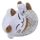 thumbnail image 5 of DEWIN Fortune Lucky Cat, decoración Interior del Coche Bling Rhinestone Universal Center Console Dashboard Ornamento Estatuilla(champán), 5 of 5