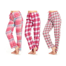 Latuza Women's Pajama Pants Cotton Lounge Pants Plaid PJs Bottoms S Red &  Navy at  Women's Clothing store