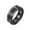 Black, variant on Valentines Day Gifts for Him Rings for Men Titanium Steel Temperature Ring Body Temperature Smart Temperature Change Color Titanium Steel Display Ring Clearance Birthday Gifts for Men