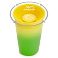 thumbnail image 4 of Munchkin® Miracle® 360° Color Changing Sippy Cup, 9 oz, Pink/Yellow, Unisex, 2 Pack, 4 of 6