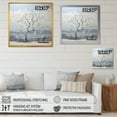 thumbnail image 4 of Designart "Pale Maple Horizon Contrast" Tree Maple Floater Framed Canvas Art Print, 4 of 5