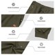 thumbnail image 2 of Ceisia Men Solid Color Corduroy Straight Leg Pants Elastic Waist Drawstring Gift Casual Trousers, 2 of 7