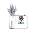thumbnail image 1 of Tabla de Snow Winter Sport ilustración Tarjeta de jarrón de lavanda artificial, 1 of 3