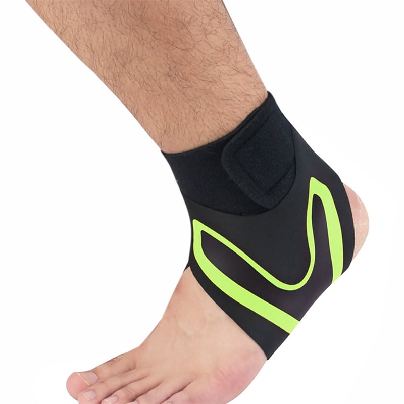 Compression Ankle Brace with Silicone Ankle Support and Anti-Microbial Copper. Plantar Fasciitis, Foot, Achilles Tendon Pain Relief. Prevent and Support Ankle Injuries & Soreness