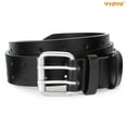 thumbnail image 6 of WHIPPY Leather Belt for Men, Mens Double Prong Casual Leather Belts for Jeans, 6 of 8