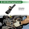 thumbnail image 2 of Unique Bargains ABS Wheel Speed Sensor Rear Left Right ABS Sensor Anti-lock Braking System Sensor No.WHT007147 for Volkswagen Jetta 2018-2021, 2 of 7