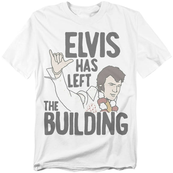 Elvis T-Shirt Elvis Has Left The Building Unisex Graphic Tee for Men & Women