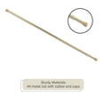 thumbnail image 5 of Achim Fantasia 7/16" Spring Tension Rod, 28-48", Brass, 5 of 5