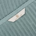 thumbnail image 4 of Superior Soho Ribbed Cotton Absorbent Bath Towel Set of 2, Basil, 4 of 9