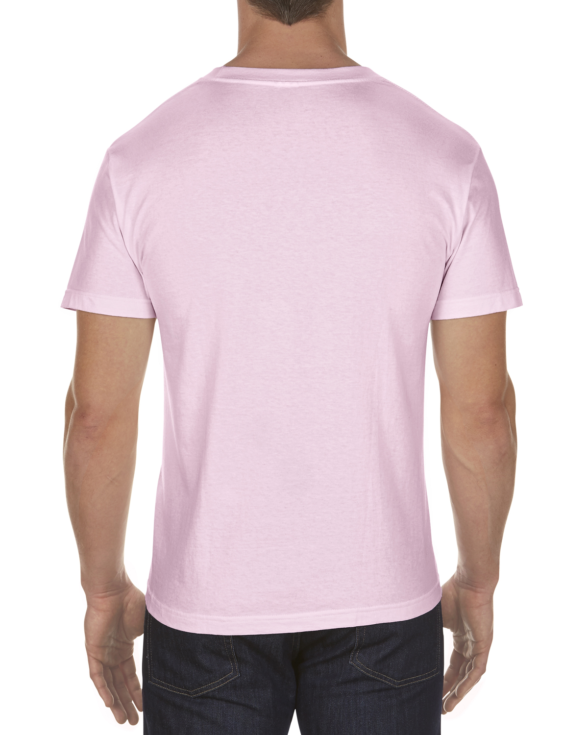 Alstyle 100% Cotton T-Shirt Pink L