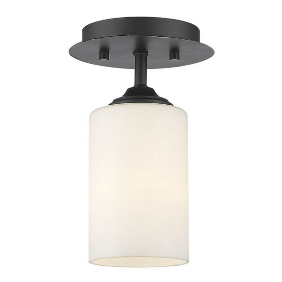 1 Light Flush Mount in Transitional Style-9 inches Tall and 5.5 inches Wide Bailey Street Home 372-Bel-1918252