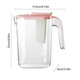 thumbnail image 3 of Fiudx Liquidación de ofertas flash Hervidor de agua fría para refrigerador de 2,6 l con filtro de frutas - Hervidor de agua fría para puerta lateral de refrigerador Hervidor de agua fría para el hoga, 3 of 7