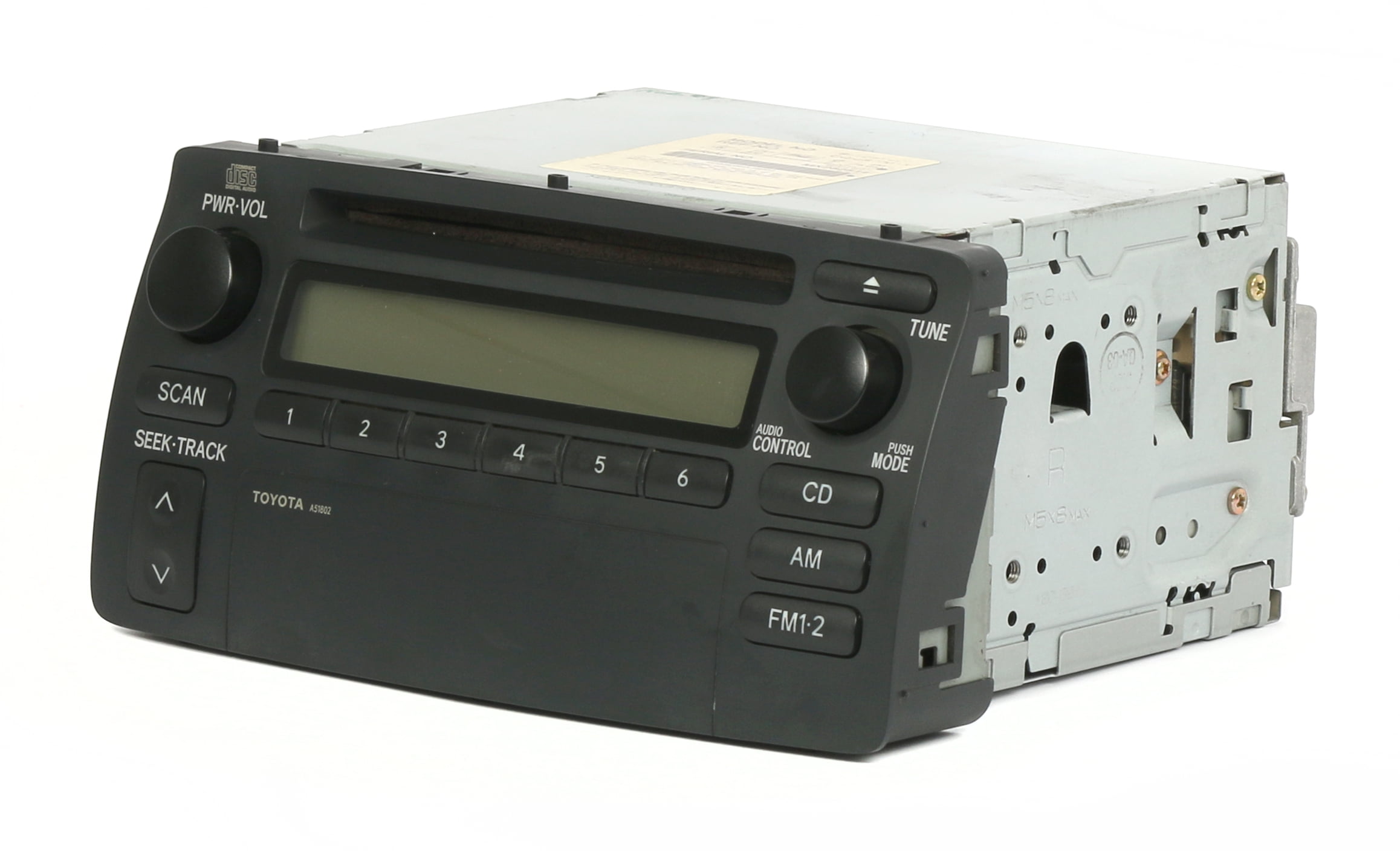 Restored 2003-2004 Toyota Corolla Radio AM FM Single Disc CD Receiver 8612002270 A51802 (Refurbished)