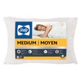 thumbnail image 1 of Sealy Medium Support Bed Pillow, Jumbo- Cotton Cover, Back Sleeper, 2 Count, 1 of 5