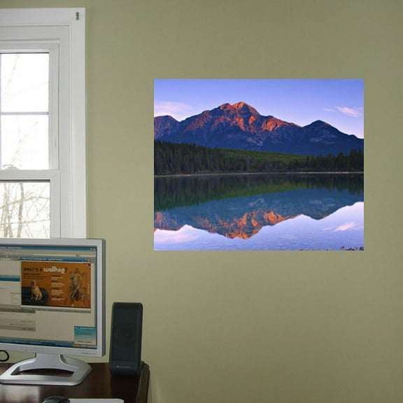 Wallhogs Mountain/Lake Scene Glossy Poster