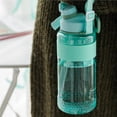 thumbnail image 2 of Naiovety Botella de agua deportiva con pajita Botellas de agua de gran capacidad con marcador para acampar Fitness Gimnasio Deportes al aire libre Escalada No.1 Naiovety OD014866-01, 2 of 6