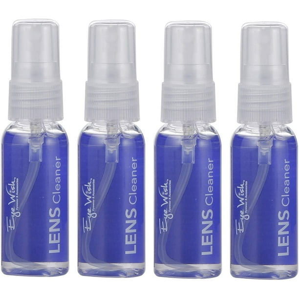 Eyeglass Lens Cleaner Spray 4 Pack of 1oz Glasses Cleaning Spray for