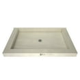 thumbnail image 1 of Tile Redi 4266Cdt Redi Base 42" X 66" Rectangular Shower Base - Chrome, 1 of 6