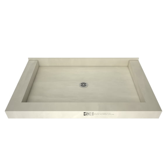 Tile Redi 4266Cdt Redi Base 42" X 66" Rectangular Shower Base - Chrome