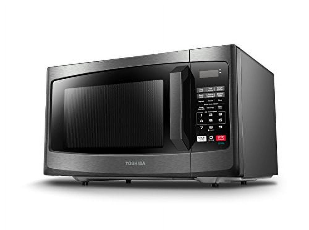 Toshiba Microwave Oven, New, 0.9 Cu. Ft, 16 in, Countertop, Black, EM925A5A-BS