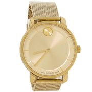 Movado Women's Bold access Gold Dial Watch - 3600921