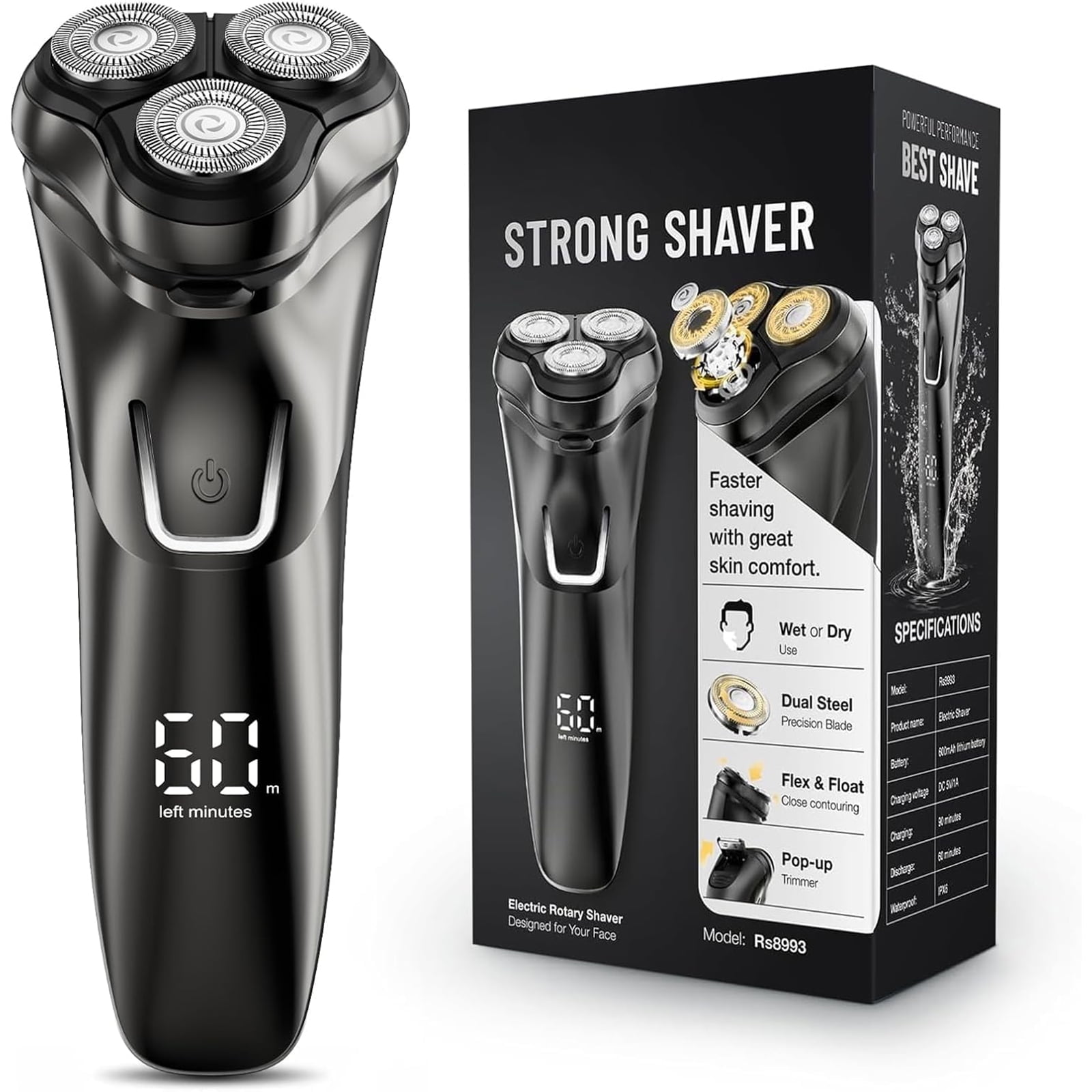 Philips Norelco Shaver 5000X, Rechargeable Wet & Dry Shaver Philips Norelco Shaver 5000X, Rechargeable Wet & Dry Shaver
