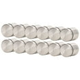 thumbnail image 2 of Hardware de clavos publicitarios, 12 tornillos de separación de 25 x 25 mm, tornillos de separación, soportes de separación, funcionamiento suave NikouMX herramienta, 2 of 8