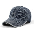 thumbnail image 2 of Blue Golf Dad Hat Hat for Women Polyester,Cotton Soft Brim Original Classic Low Profile Hat Men Women One Size, 2 of 6