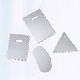 thumbnail image 3 of MasteelfCA 4pcs Convenient Cake Scraper Cake Making Scraper Baking Supplies Accessories Kitchen Gadget for Home Bakery, 3 of 8
