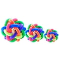 thumbnail image 2 of Labymos Colorful Soft Woven Bell Ball Toy for Pets 1PCS Diameter 6CM 7CM 9CM for, 2 of 8