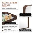thumbnail image 5 of Open Box 24 x 36 Inch Rectangular Recessed Contemporary Vanity Mirror, Bronze, 5 of 12