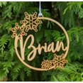 thumbnail image 3 of Adorno navideño personalizado para perro con nombre, adorno navideño personalizado con nombre de perro, bola de adorno navideño personalizada, regalo de fiesta, 3 of 5