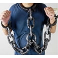thumbnail image 2 of Clearance! Halloween Decor! Halloween Plastic Simulation Chain Prisoner Decoration Haunted House Props Buy 2 Get 3, 2 of 2