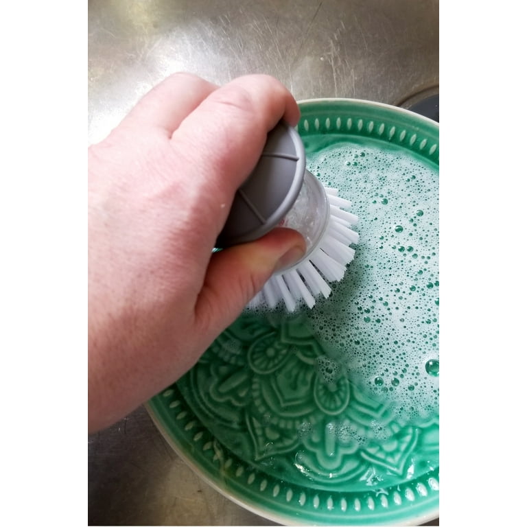 Simply Good Soap Dispensing Scrub Brush 