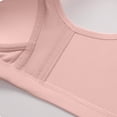thumbnail image 6 of Warop Women's Front Closure Bra, Solid Color Wirefree Backless Seamless Push-Up Underwear, Supportive Lingerie for Everyday Wear, 6 of 9
