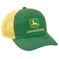 thumbnail image 4 of John Deere Men's Green/Yellow Mesh Cap/Hat - LP69229, 4 of 5