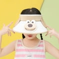 thumbnail image 2 of shoper Kids Sun Hat with Built-in Fan Wide Brim Summer Outdoor Play Beach Cap for Boys Girls Lightweight Breathable, 2 of 5