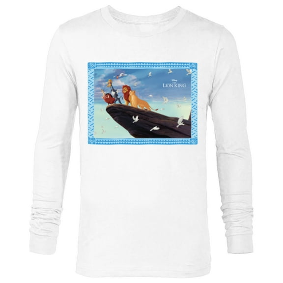 Disney The Lion King 30th Anniversary Pride Rock Finale - Long Sleeve T-Shirt for Men - Customized-White