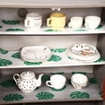 thumbnail image 2 of Monstera Shelf Liner for Drawers and Cabinets - Non Adhesive Waterproof Washable Cabinet Liner, Decorative Tropical Leaves Contact Paper for Kitchen Shelves, Pantry, Closet, Fridge, 2 of 7