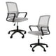 thumbnail image 1 of Set 2 Sillas De Escritorio Ergonomica Para Oficina Giratoria gris, 1 of 9